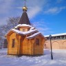 Апрель, Новгород, снег3463